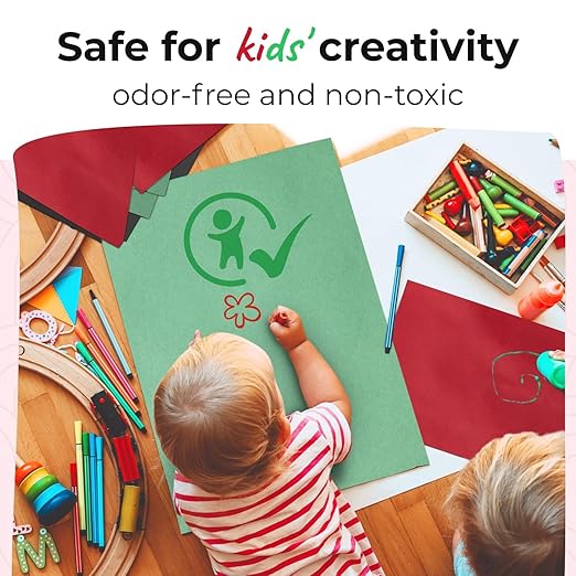 Christmas Red Kraft Paper Roll 24" x 8400" (700 feet) - Quality USA-Made Large Paper Roll 50lb Thickness for Packing, Moving, Shipping & Crafts/Art - Natural Wrapping Material by IDL Packaging