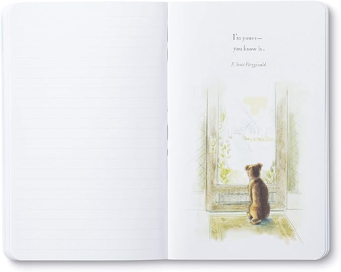 Compendium Softcover Journal - Our friend for always and always and always. – A Write Now Journal with 128 Lined Pages, 5″W x 8″H