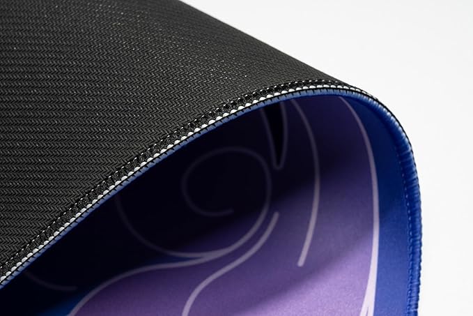 MELETRIX Unique Purple Whale Shape Mouse Pad, Extended Large Desk Mat for Keyboard and Mouse, Cute Funny Gaming Mousepad Keyboard Mat with Non-Slip Rubber Base for Office Home Desk Decor (Purple, S)