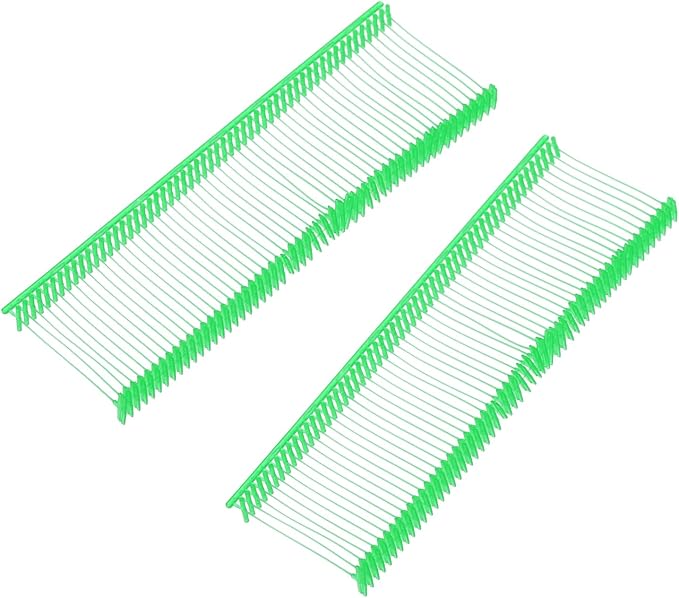 MECCANIXITY Standard Tagging Fasteners,Plastic Regular,Standard Label Gun Price Tagging Barbs for Garment Price Tag Label Tagging Barbs 25mm/1 Inch,Pack of 1000 Light Green
