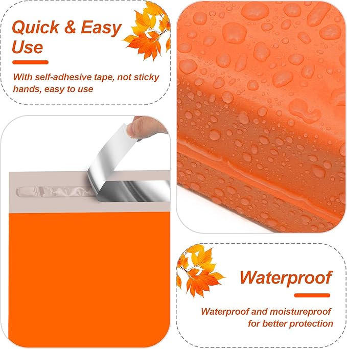 JinRuiKJ Thank You Poly Mailer 10x13 Inch 25 PCS, Shipping Bags for Clothing, Packaging Bags for Small Business, Strong Adhensive, Waterproof and Tear-Resistant Mailing Envelopes, Orange