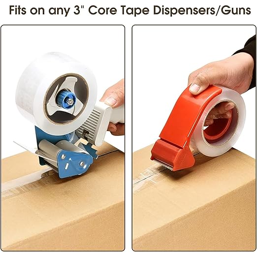 2 Inch x 110 Yards Packing Tape（36 Rolls）, Clear Shipping Tape for Boxes, Strong Adhesive for Packaging, Sealing, Moving, Storage，Lightweight Packing