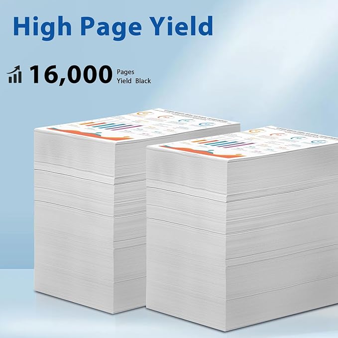 659A Toner Cartridge with Chip Replacement for HP 659A W2010A Toner Cartridge for Color Laser Enterprise MFP M776 M856x M856dn M776z M776dn Printer, 1 Pack 659A Toner Black