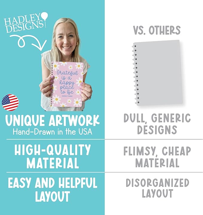 2 Year Monthly Planner 2026-2027 - 2 Year Planner 2026-2027, Monthly Calendar 2026-2027, Calendar Book, Pink Calendars, Planners & Organizers