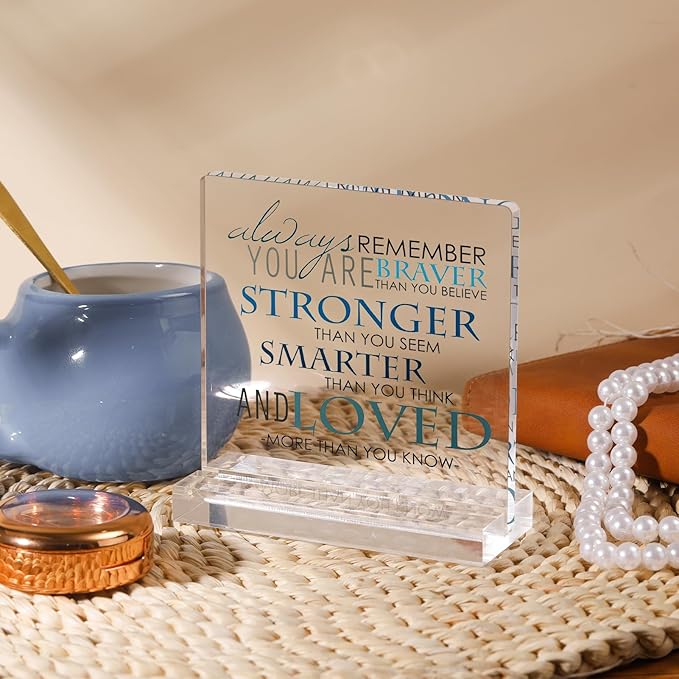 LukieJac Motivational Gifts For Women Encouragement Gifts Cheer Up Gifts For Women Friend Congratulations Gifts Proud Of You Gifts For Her Believe Sign Inspirational Gifts