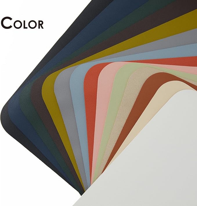 HOMIEAZICOZI Leather Desk Mat - Non-Slip PU Pad for Office and Home Organization Accessories Ideal Large Mouse Mats on Top of Desks (Champagne Gold,36''x 17'') (DPD-CG-L)