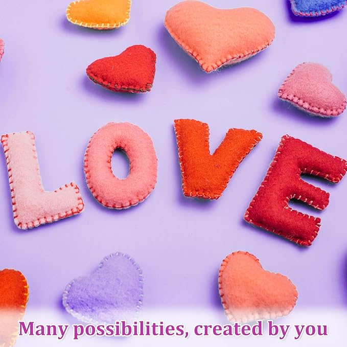 120 Pcs 12 x 12 Inch Felt Sheets for Craft Assorted Color Squares Fabric Sheets for DIY Crafts Sewing Patchwork