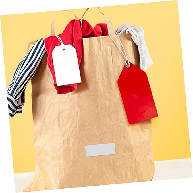 100pcs White Blank Mailing Address Labels for Laser Printers Printable Sticker for Envelopes and Shipping Strong Adhesive Office Supply for Clear Labeling