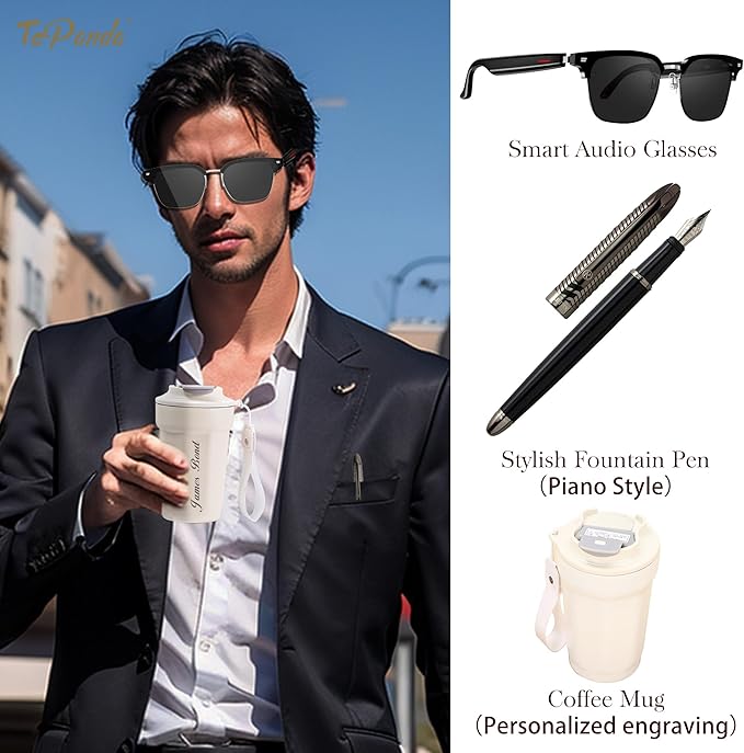 Stylish Fountain Pen : Luxury,Elegant,Germany F Fine Nib, Gift for Men & Women, Professional, Executive, Metal, Gift Box. –Free Engraving (Black (Piano Style)),14cmx1.2cm(AT-F4CARBON-1)