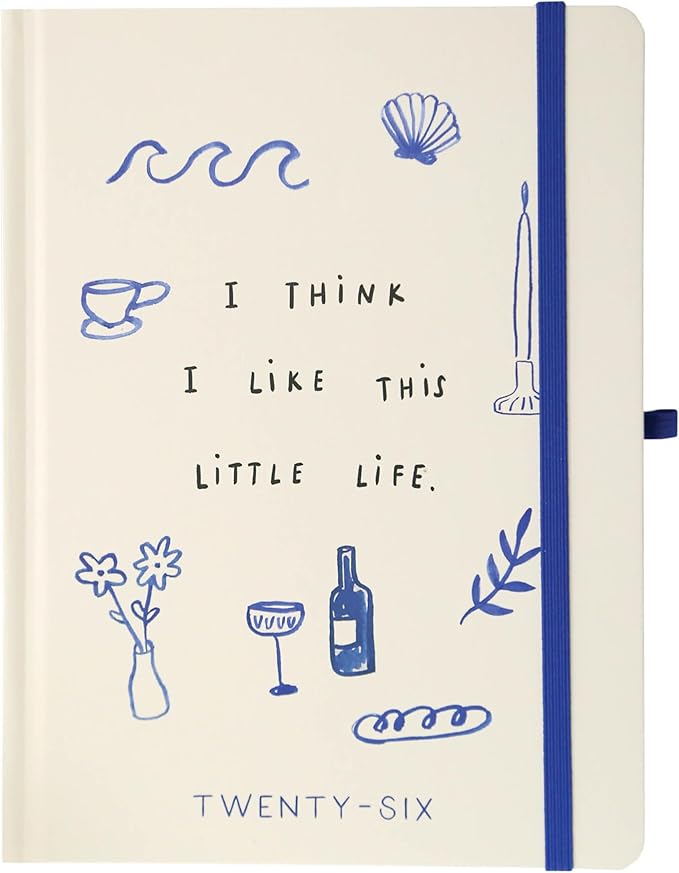 July 2025 – Dec. 2026 Planner by Graphique, Weekly and Monthly Planner, 18 Months Calendar, Hardcover, Like This Life, 6” x 8”