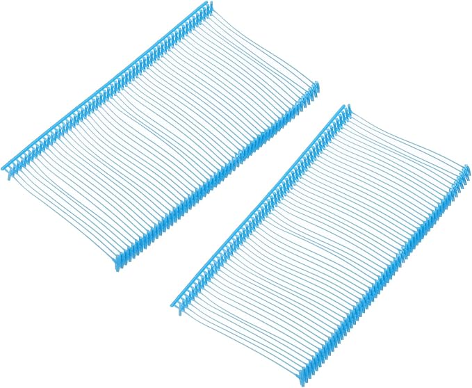 MECCANIXITY Standard Tagging Fasteners,Plastic Regular,Standard Label Gun Price Tagging Barbs for Garment Price Tag Label Tagging Barbs 50mm/2 Inch,Pack of 1000 Sky Blue