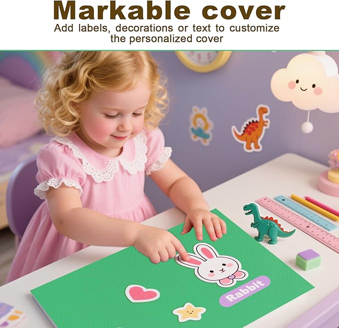 Folders with Pockets, LAYZZ 60 Pack Paper Pocket Folders, 2 Pocket File folders Fits Letter Size Paper, for School Office and Home (Green)