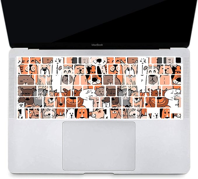 Case Compatible with MacBook Retina 12 Inch(Model A1534, Release 2017 2016 2015),Plastic Hard Shell Protective Cover & Keyboard Skin for MacBook 12 Inch with Retina Display - Animal