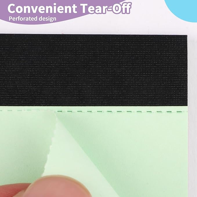 Colored Legal Pads, 3 Pack Writing Pads 8.5 x 11 inch, Micro Perforated Notebooks with Sturdy Back, Wide Ruled, 30 Sheets Per Writing Pad for School, College, Office, Professional (Blue/ Pink/Green)