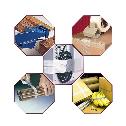 8915 Packing Tape Heavy Duty 1.18in x 60yd, Clear Filament Strapping Tape for Heavy Packing, Shipping & Moving, Reinforced Fiberglass Packing Tape for Boxes Packing