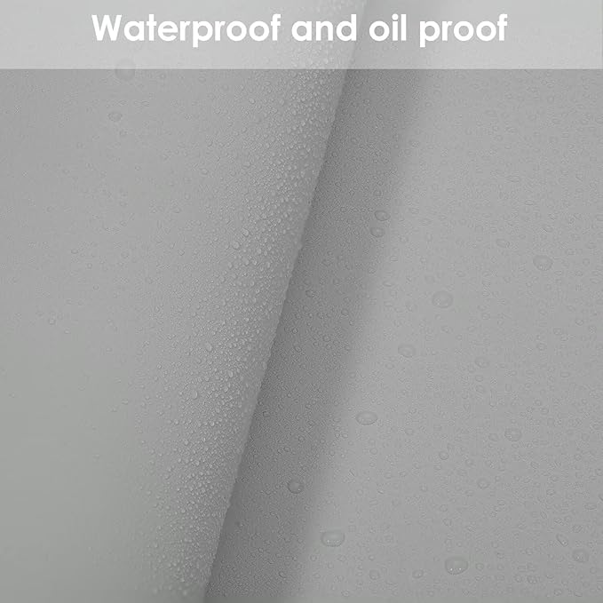 Leather Dresser Cover,1.8mm Thick,14x40 Inch,Dresser Protector Top,Dresser Top Protector,Dresser Cover Top,Dresser Top Cover,Dresser Cover Top for Bedroom.(Gray+Gray,14x40)