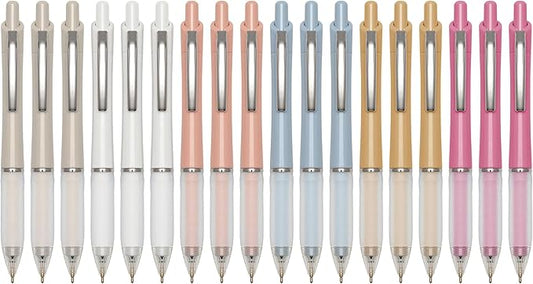 Ball Point Pen Black Ink Ballpoint Pens with Super Soft Grip Medium Point 1.0mm Office Pens (18-count)