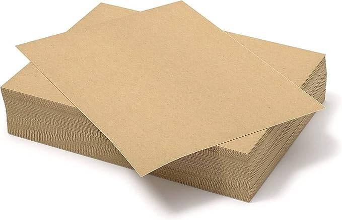 Chipboard Sheets 9" x 12" - 30 Point (0.03 inch) Thick | 100 Sheets | Sturdy Chip Board for Crafts, DIY Projects, Scrapbooking (100)