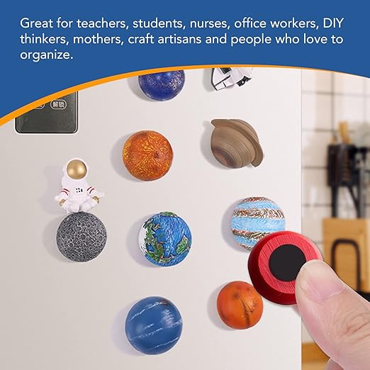 DIYMAG Small Magnets Self Adhesive,140Pcs 0.8’’ x 0.08” Magnetic Dots Fridge Magnets Classroom Must Have Peel & Stick Tape Circles Flexible Magnet for Crafts, DIY and Refrigerator