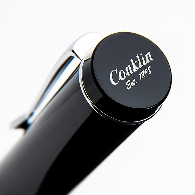 Conklin Duragraph Fountain Pen Orange Nights - Flex Nib, Dynamic Writing Tool with Vibrant Finish