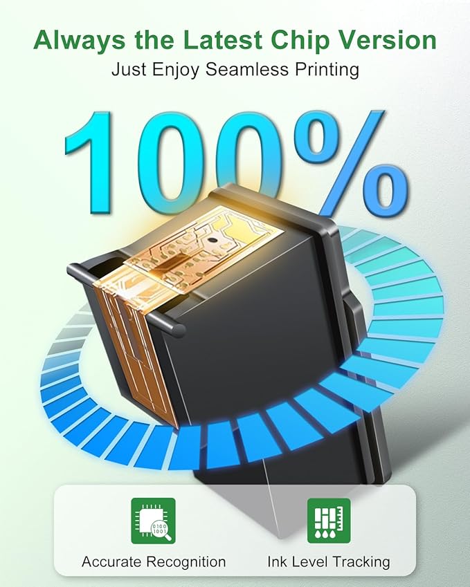 63XL Ink Cartridges Black and Color Remanufactured Replacement for HP Ink 63 63XL HP63XL HP63 Combo Pack Work for Envy 4520 4512 OfficeJet 3830 4650 5255 5258 4655 DeskJet 3630 2130 Printer