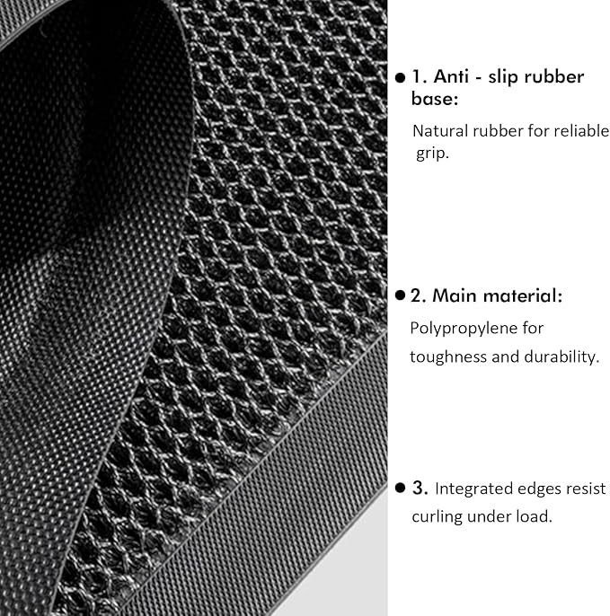 Front Door Mat Indoor Entrance 29.5"x17" for Apartments/Small Spaces, Heavy Duty Rubber Entryway Mats Backing Inside/Outside Dirt Trapping, All Weather Outdoor Rug Black and White