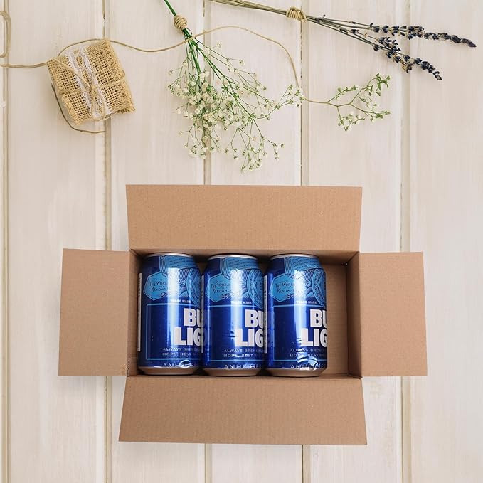 9x5x3 Shipping Boxes Set of 40, Brown Kraft Corrugated Cardboard Small Boxes Mailers for Business Packaging