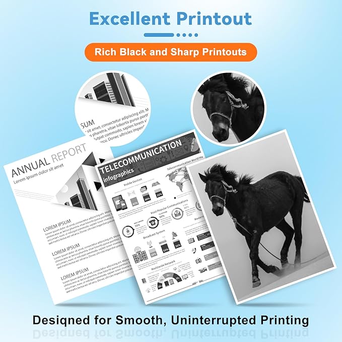 138X W1380X Toner Cartridge 2 Black with Chip Compatible for HP 138X Work with Laser Jet Pro 3001dw 3001fdw 3001, MFP 3101fdw 3101 High Yeild Printer Toner Cartridge 4,000 Pages