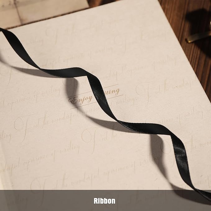 Line Notebooks for Women Men, A5 Aesthetic Hardcover Ruled Diary, 100 GSM Journals for Writing for Work, Note Taking, Office School