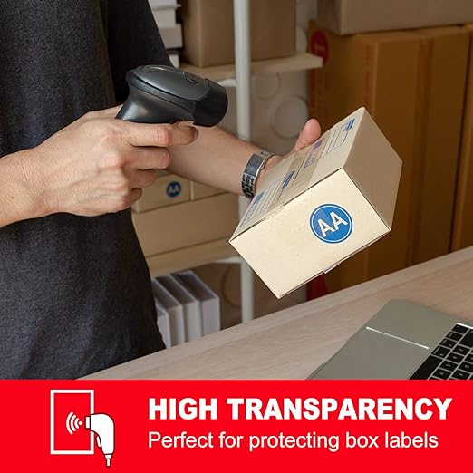 Clear Packing Tape 24 Rolls,2.7mil Heavy Duty Packaging Tape Refills for Shipping Packaging Moving Sealing, 1.88 Inch x 60 yd Per Roll,Total 1440 Yards