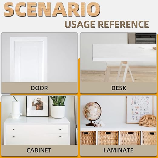 GSCIT Club White Melamine Edge Banding, 1 inch x 500ft Edge Banding with Hot Melt Adhesive Preglued Cabinet Edge Banding Flexible White Veneer Edging for Plywood