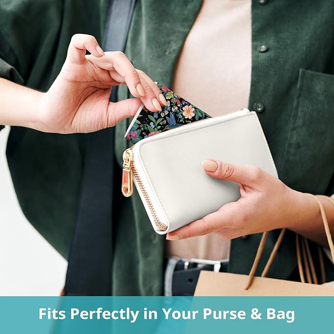 Pocket Calendar 2026-2027 for Purse, Two Year Monthly Planner Pocket Size, Jan 2026 to Dec 2027 Monthly Planner Small Size (6.5" x 3.5") - Hummingbird