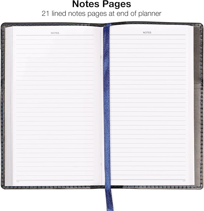 2026 Pocket Planner/Pocket Calendar, 3.5"x6": Includes 14 Months (November 2025 - December 2026) / 2026 Weekly Planner/Weekly Agenda/Monthly Calendar Organizer (Navy)/Black)