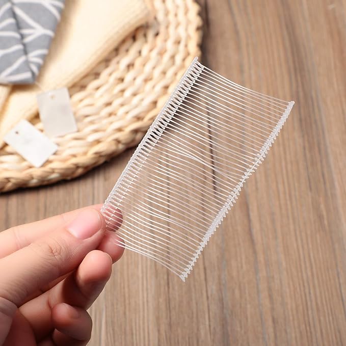 Zonon 3000 Pieces Tagging Gun Fasteners for Clothing Standard Label Gun Price Tagging Barbs Plastic Garment Refills(2 Inch,Clear)