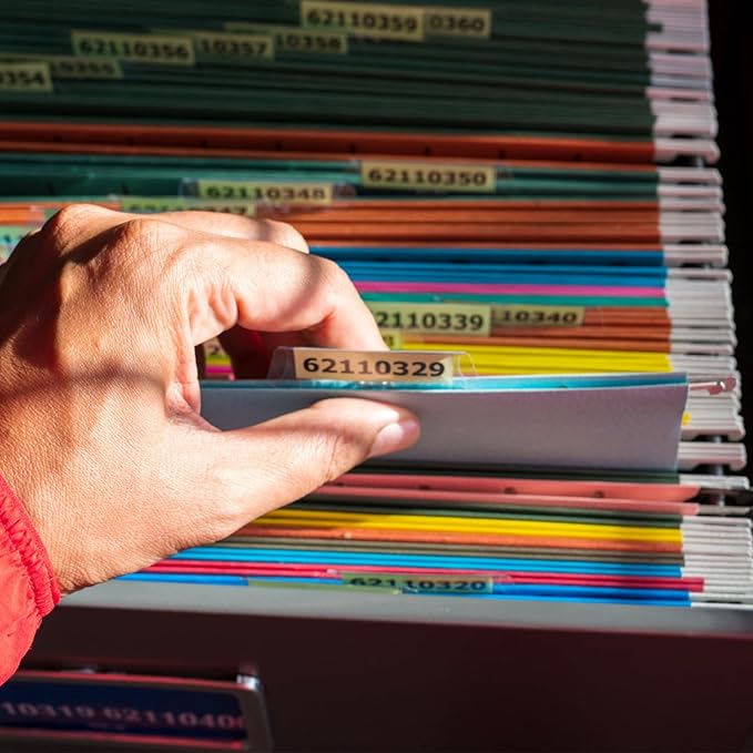 Hanging File Folders, RAZCC 30 Pack Reinforced Hanging Folders Letter Size, Designed for Bulky Files, Filing Cabinet, Adjustable Tabs, Assorted Colors