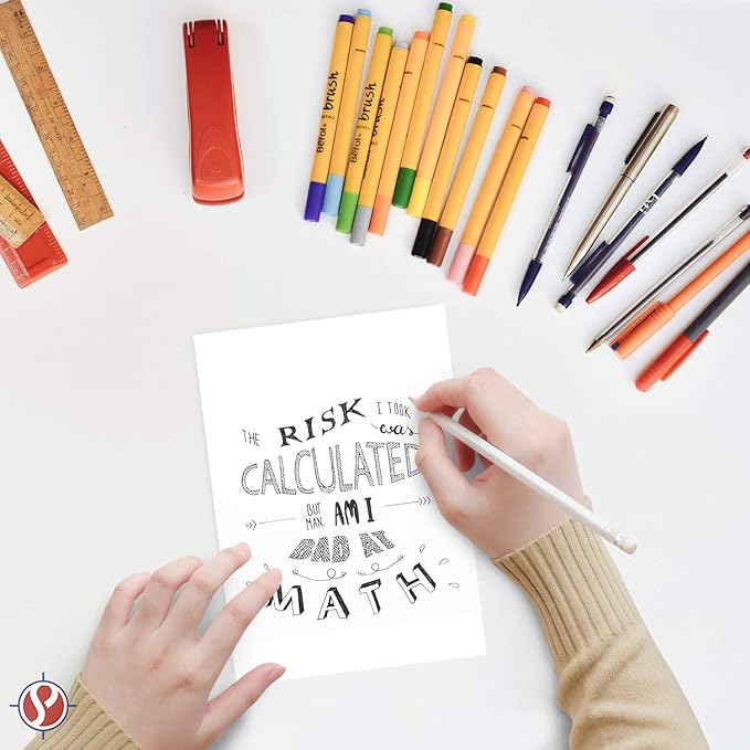 White Memo Sheets, 20lb Paper, 500 Sheets Per Pack (4 x 6)