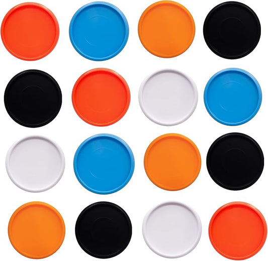 100pcs Discbound Notebook Discs DIY Planner Accessories fits for Tul,Levenger,Arc,Happy Planner,Talia(Solid Mixed,0.7inch/18mm)