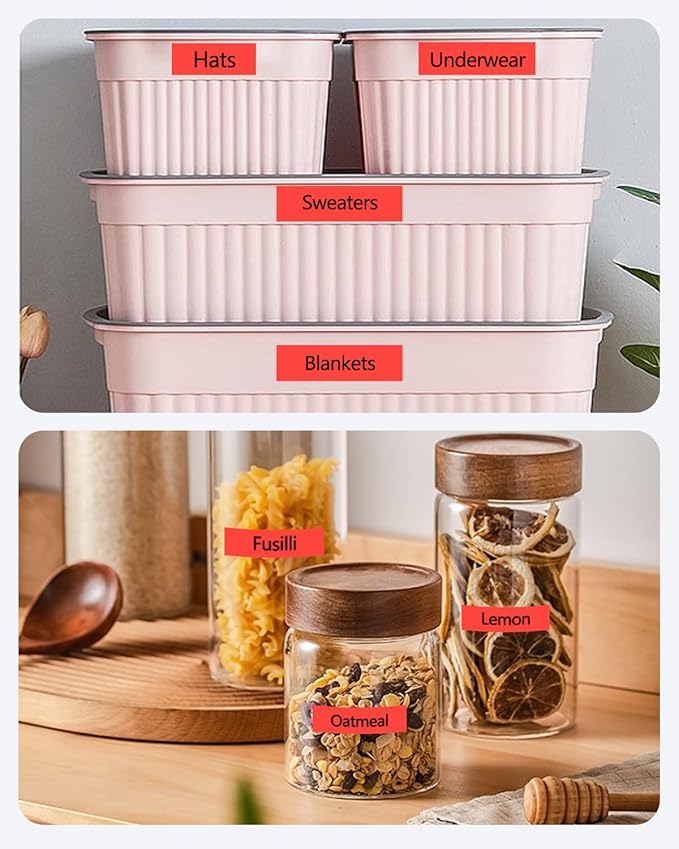 Tze Tz Tape 24mm 0.94 Laminated Red Compatible for Brother P Touch Label Maker Tape TZe-451 TZe451 Label Tape for PT D600 D610 P710BT P910BT, Black on Red, 0.94 Inch x 26.2 Feet, 3-Pack