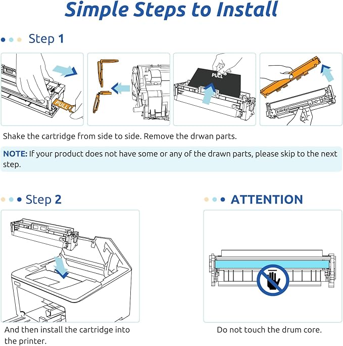 INK E-SALE 071H 071 High Capacity Toner Cartridge Replacement for Canon 071 071H Black Toner use for Canon imageCLASS LBP122dw MF273dw MF275dw MF272dw LBP120 MF270 Printer (Black,1-Pack)