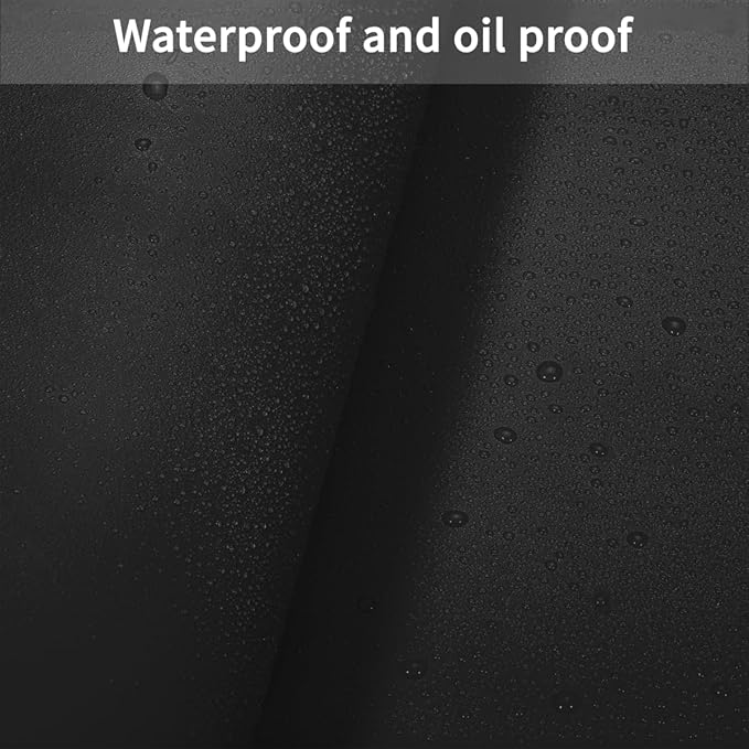 Table Protector Pad - 30x72 Inch Waterproof Easy to Clean Can Conceal Flaws Protector The Table Top from Scratches Used for Dining (Black+Black 30x72)