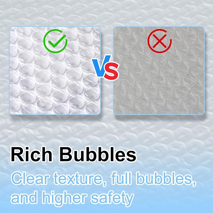 Ireer 10 Pack Extra Large 10 x 13" Bubble Mailers Poly Padded Envelopes Cushioned Mailing Envelopes Bubble Padded Mailers Self Adhesive Waterproof Shipping Bags for Business Christmas Packaging Gift