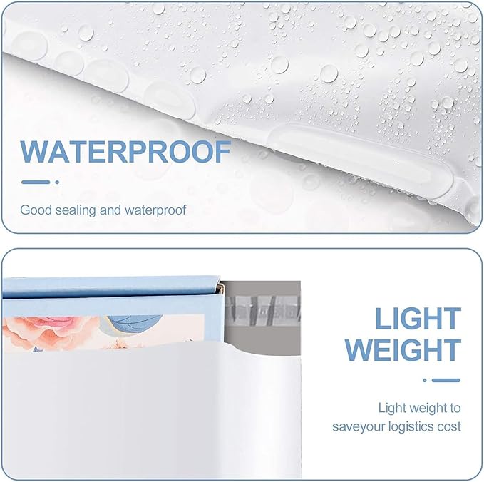 Metronic Poly Mailers 19x24 500 Pack | Large Shipping Bags for Clothing | Thick Self Seal Mailing Poly Bags for Business | Waterproof and Tear-Proof Large Shipping evvelopes in White