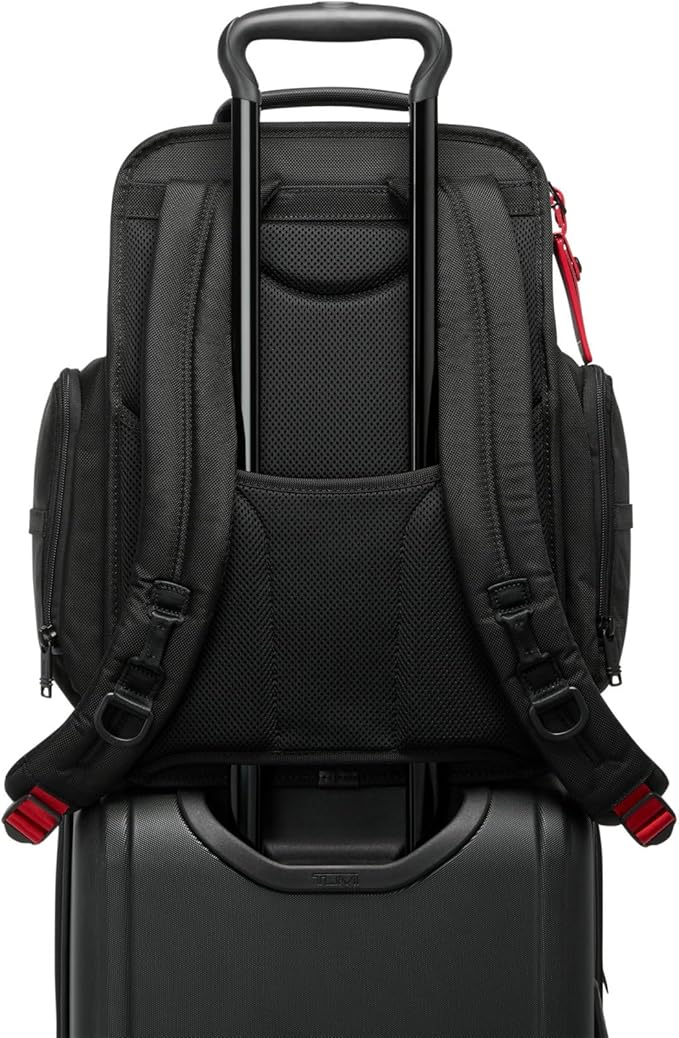 Tumi Men's Brief Pack, Black/Red, One Size