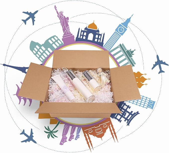 10x7x5 Shipping Boxes Set of 40, Brown Kraft Corrugated Cardboard Boxes Mailers for Packaging, Big Moving Box(25.4x17.8x12.7 cm)