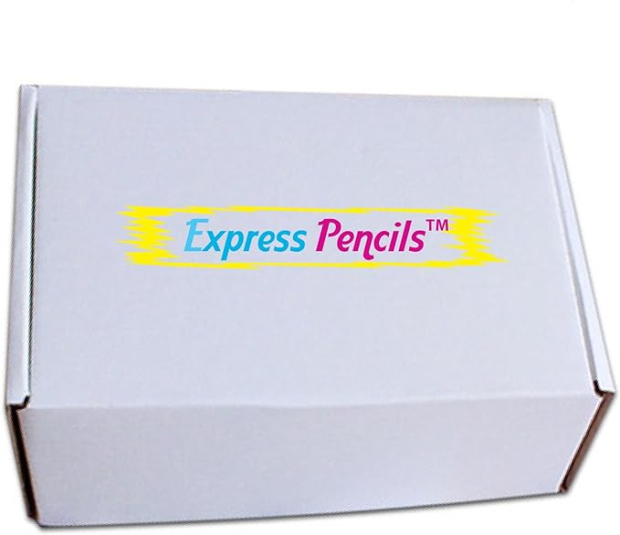 Personalized Pens with Stylus Tip -Bright Vibes- Click action - Custom - Black writing - Printed Name pens - Imprinted with Your Logo or Message - FREE PERSONALIZATION - 12 Pens/Box (Silver)