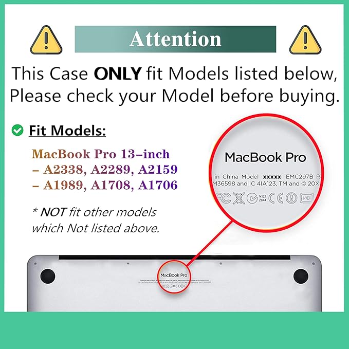 DTangLsm Compatible with MacBook Pro 13 inch Case 2022 2021 2020-2016 Release M2 M1 A2338 A2289 A2251 A2159 A1989 A1706 with Touch Bar, Slim Plastic Hard Shell MacBook Pro Case & Keyboard Cover, Beach