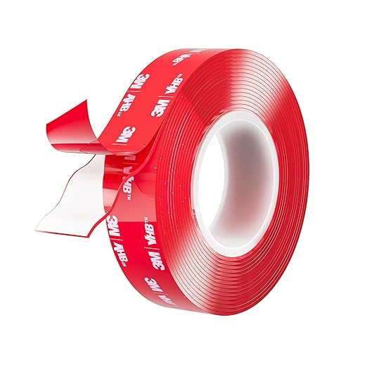 0.79in Made of 3M VHB Heavy Duty Double Sided Mounting Tape - No Damage, Heat Resistant, Waterproof, Clear Nano Adhesive Tape 9.85FT