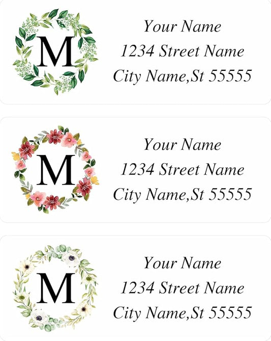 Custom Address Labels - Personalized Address Labels with Strong Adhesion, Can Be Used for Cardboard, Paper, Plastic, Glass, Metal (2.6x1 Inch, Set of 280)