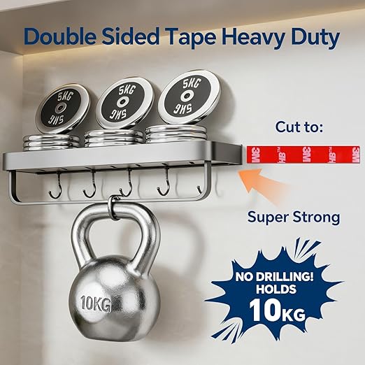 3M VHB Double Sided Tape 50Pcs, 2.44 x 1.77 Inch Heavy Duty Waterproof Mounting Tape for Walls, Car, Home, Outdoor and Office