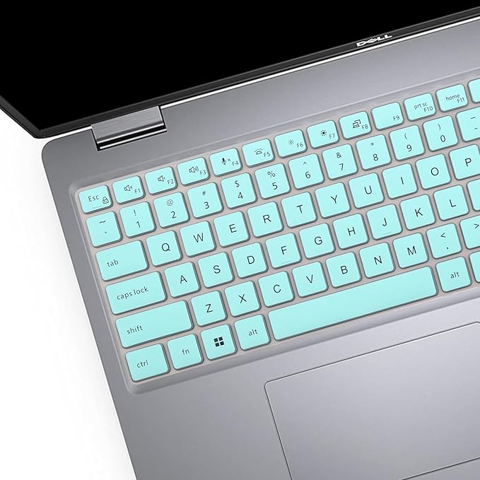 Keyboard Cover for Dell Latitude 3540 5520 5521 5530 5531 5540 5550 & Precision 3590 3591 3580 3581 3560 3570 3561 3571 Laptop, Dell Latitude 15.6 inch Laptop Keyboard Skin-Hotblue